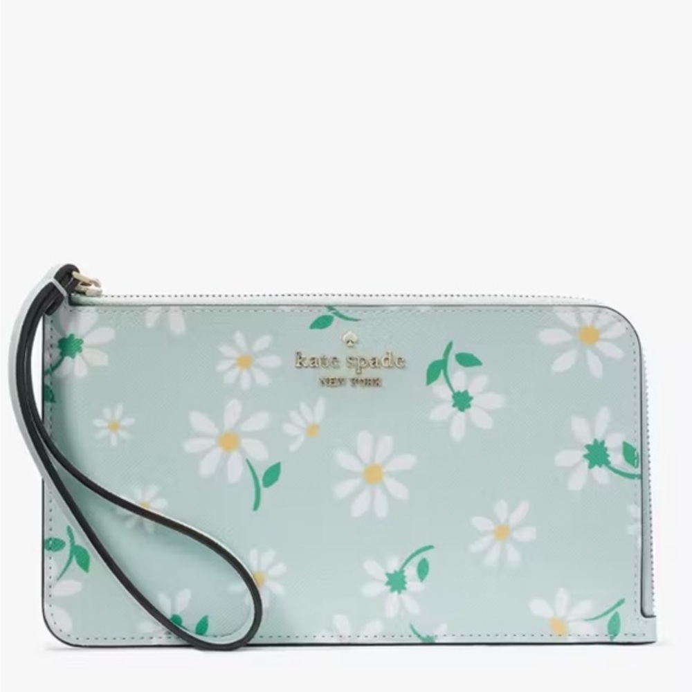 Kate Spade Lucy Day Tripper Medium L-Zip Wristlet
